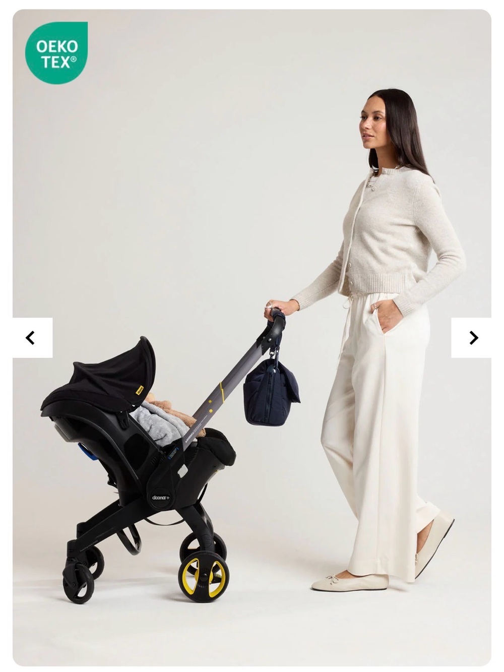 Calpak Navy Baby Messenger Stroller Bag - Picture 4 of 4